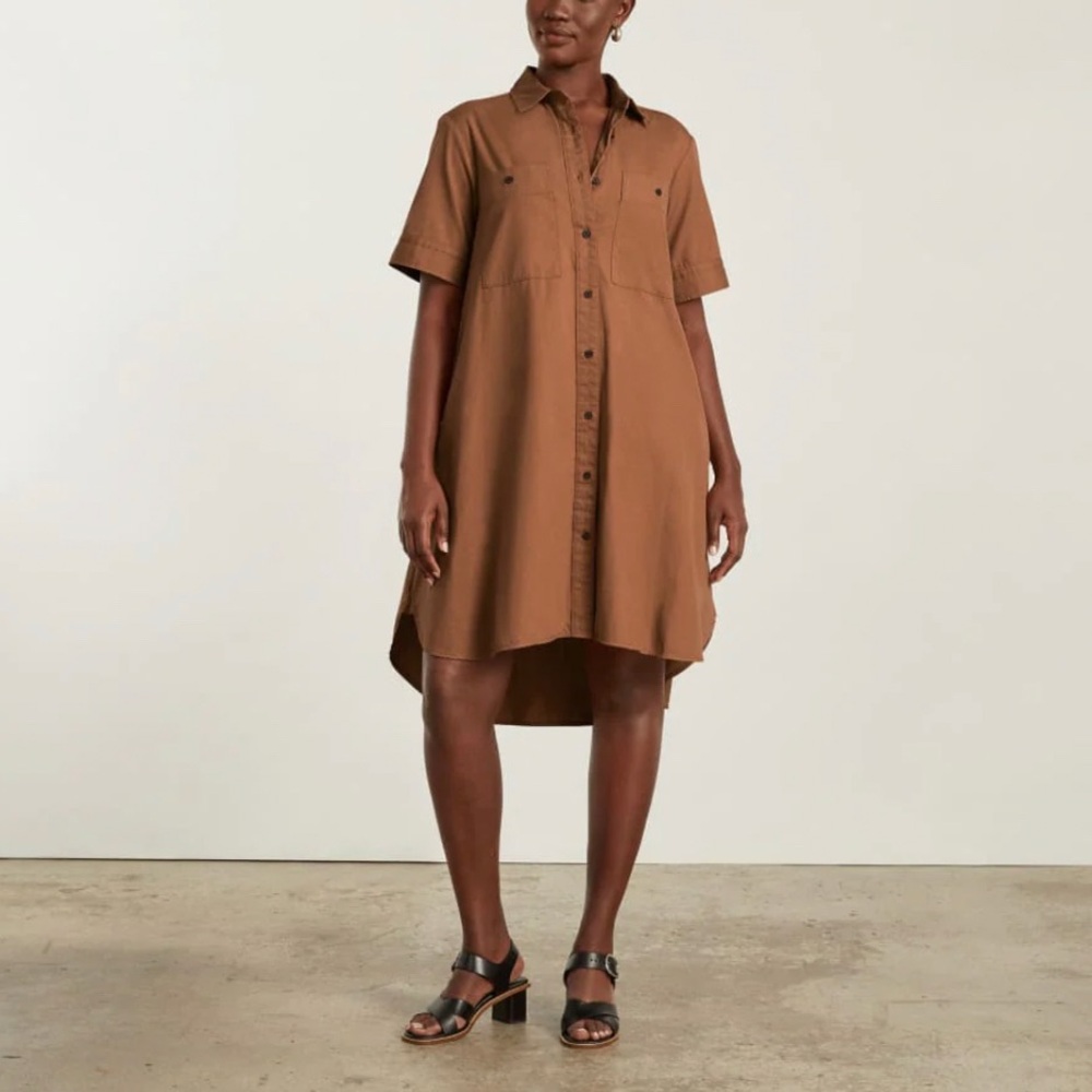 Womens Everlane Daytripper Dress Tawny
Brown Size Medium - Picture 3 of 4